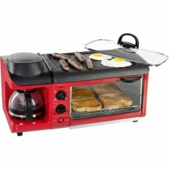 Outlet 👏 Nostalgia Electrics Retro 3-in-1 Family Size Breakfast Station 🥰