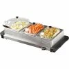 Budget 🤩 HomeCraft 3 Station 1.5 Qt. Stainless Steel Buffet Server & Warming Tray 😍