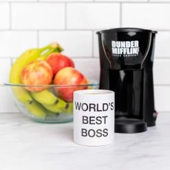 Deals ⌛ Universal The Office Single Cup Coffee Maker With Mug 🤩 -Brentwood Shop unnamed file 123
