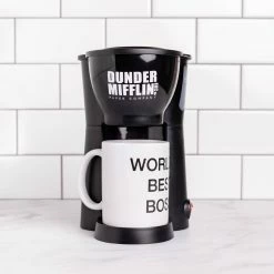 Deals ⌛ Universal The Office Single Cup Coffee Maker With Mug 🤩 -Brentwood Shop unnamed file 124