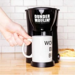 Deals ⌛ Universal The Office Single Cup Coffee Maker With Mug 🤩 -Brentwood Shop unnamed file 126