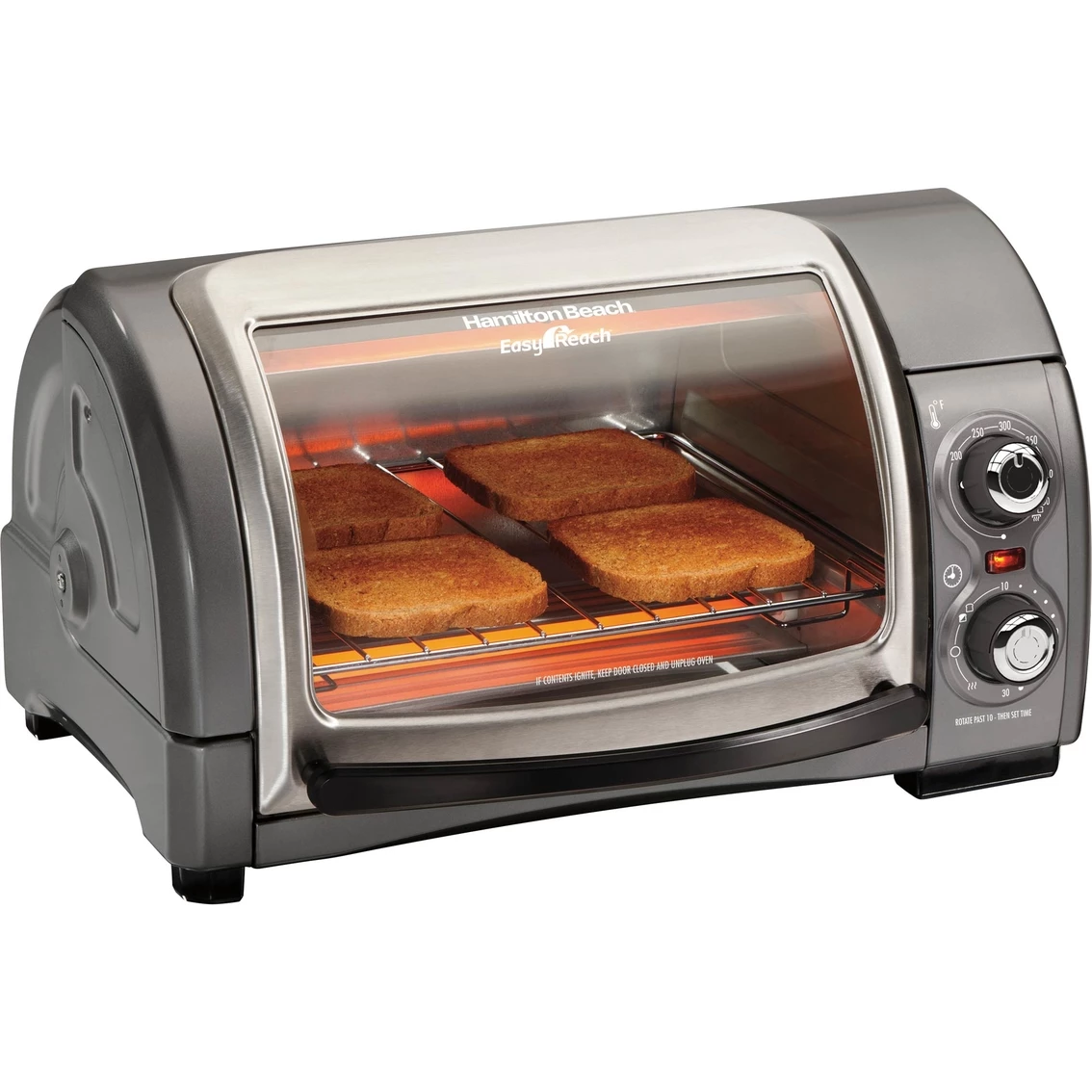 Promo π₯° Hamilton Beach Easy Reach Roll Top Toaster Oven π 1 Promo π₯° Hamilton Beach Easy Reach Roll Top Toaster Oven π