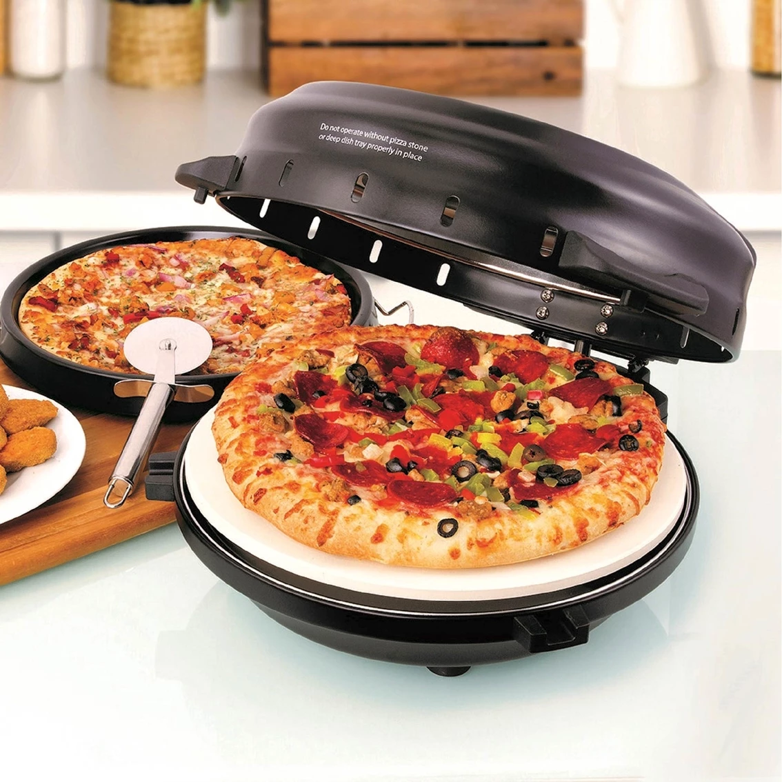 Promo π― Euro Cuisine Electric Pizza Oven π 4 Promo π― Euro Cuisine Electric Pizza Oven π - Image 4
