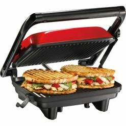 Promo π Hamilton Beach Panini Press Gourmet Sandwich Maker π§¨