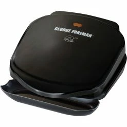 Cheap 👏 George Foreman 2 Servings Classic Plate Electric Grill 🔔