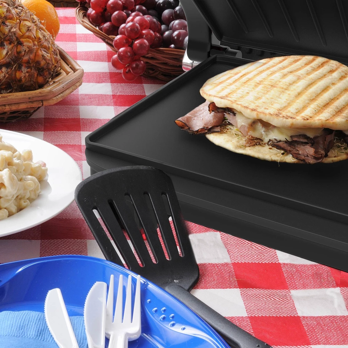Coupon π Chef Buddy Panini Press Indoor Grill And Gourmet Sandwich Maker π 4 Coupon π Chef Buddy Panini Press Indoor Grill And Gourmet Sandwich Maker π - Image 4
