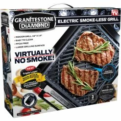 Best reviews of 🌟 Granite Stone Diamond Indoor Smokeless Grill ✨