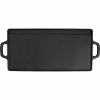 Hot Sale 👏 Oster Castaway 18 In. Preseasoned Cast Iron Rectangular Griddle & Grill 🤩