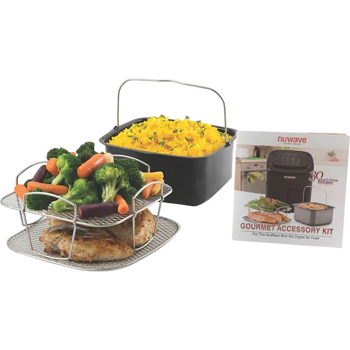 Best Sale π NuWave Brio 6 Qt. Air Fryer Accessory Kit π 1 Best Sale π NuWave Brio 6 Qt. Air Fryer Accessory Kit π