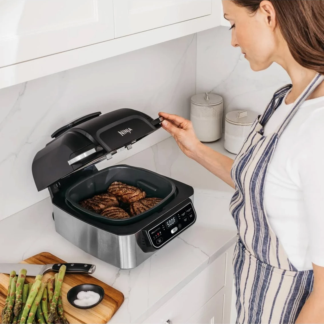 Top 10 π Ninja Foodi 4 In 1 Indoor Grill With 4 Quart Air Fryer 𧨠3 Top 10 π Ninja Foodi 4 In 1 Indoor Grill With 4 Quart Air Fryer 𧨠- Image 3