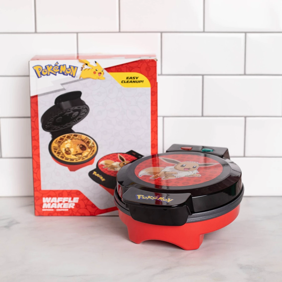 Hot Sale π Pokemon Eevee Round Waffle Maker π 7 Hot Sale π Pokemon Eevee Round Waffle Maker π - Image 7