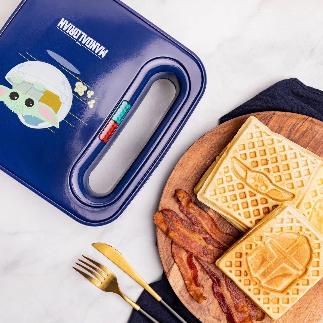 Wholesale ⌛ Mandalorian Double-Square Waffle Maker ✔️ 9 Wholesale ⌛ Mandalorian Double-Square Waffle Maker ✔️ - Image 9