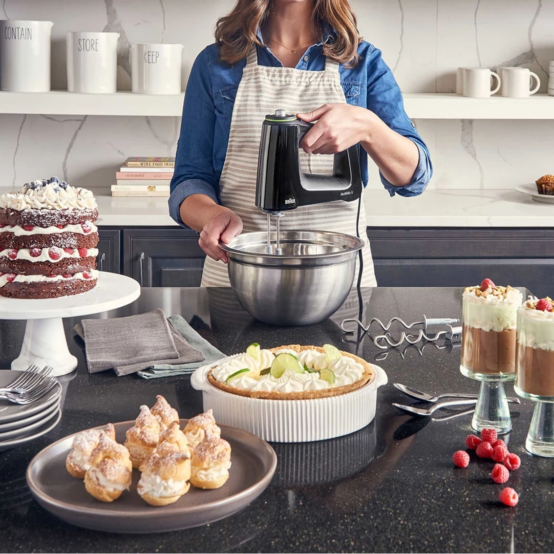 Discount π― Braun MultiMix 5 Hand Mixer With Multi Whisks And Dough Hooks π 10 Discount π― Braun MultiMix 5 Hand Mixer With Multi Whisks And Dough Hooks π - Image 10