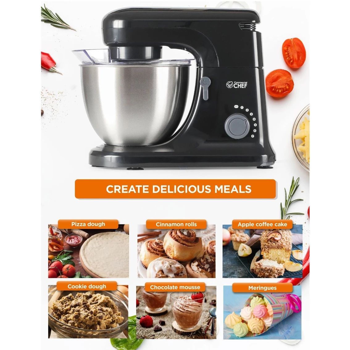 Flash Sale β¨ Commercial Chef 7 Speed Stand Mixer π₯ 2 Flash Sale β¨ Commercial Chef 7 Speed Stand Mixer π₯ - Image 2