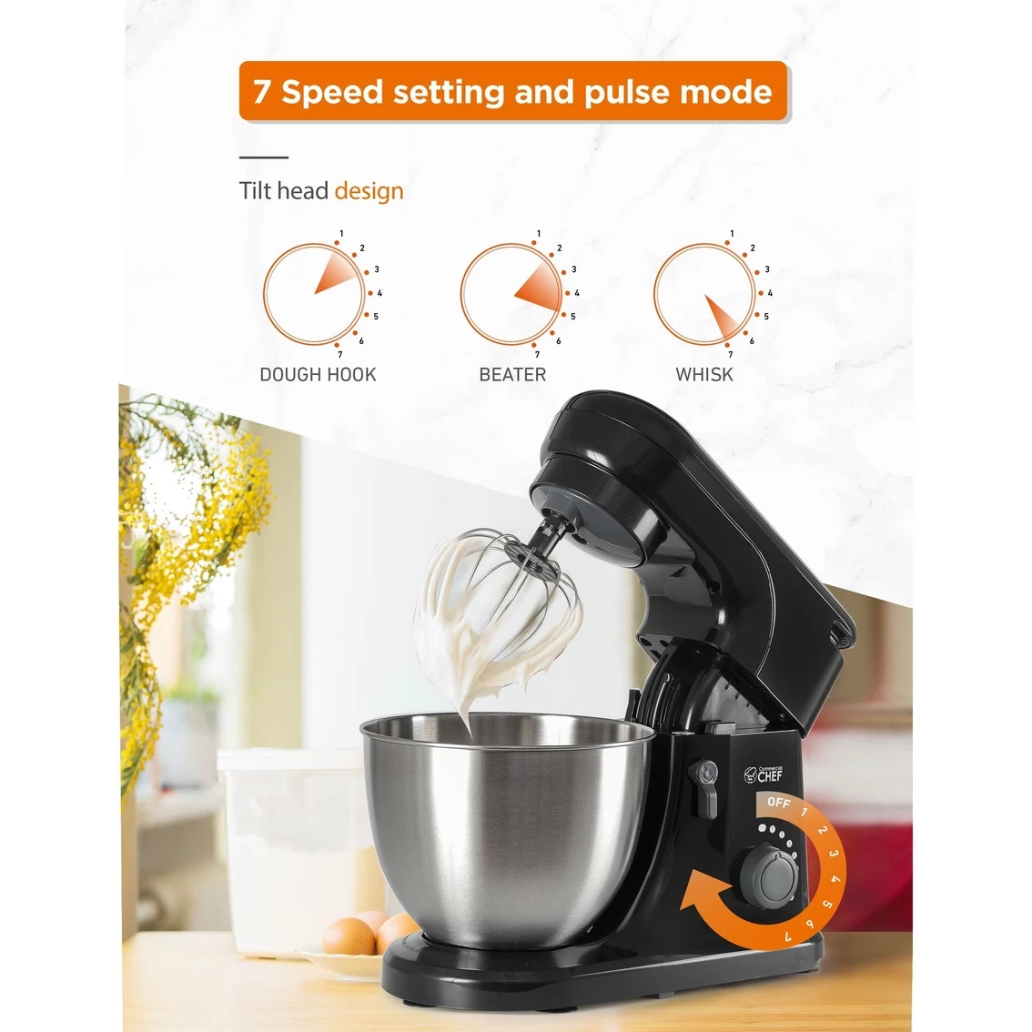 Flash Sale β¨ Commercial Chef 7 Speed Stand Mixer π₯ 3 Flash Sale β¨ Commercial Chef 7 Speed Stand Mixer π₯ - Image 3