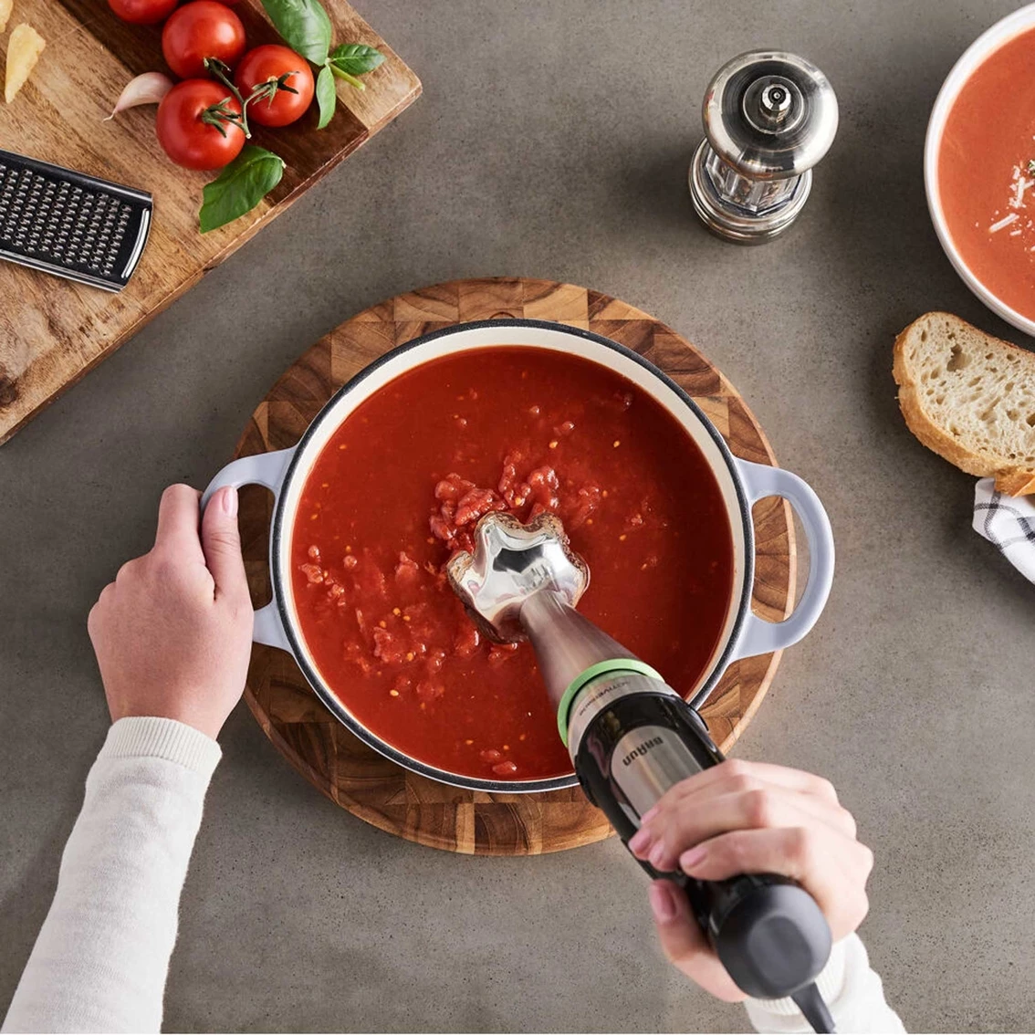 Discount π Braun MultiQuick 7 Smart-Speed Hand Blender With 6 Cup Food Processor π― 8 Discount π Braun MultiQuick 7 Smart-Speed Hand Blender With 6 Cup Food Processor π― - Image 8