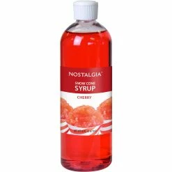 Promo 👏 Nostalgia Electrics Cherry Flavor Snow Cone Syrup 💯