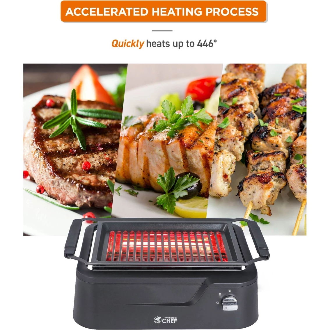 Cheapest π₯° Commercial Chef Indoor Infrared Grill π 4 Cheapest π₯° Commercial Chef Indoor Infrared Grill π - Image 4