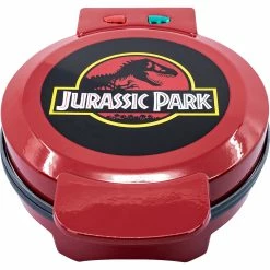 Coupon 🌟 Jurassic World Jurassic Park Round Waffle Maker 😀
