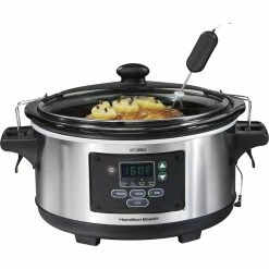 Budget 🧨 Hamilton Beach Set & Forget 6 Qt. Programmable Slow Cooker 🛒