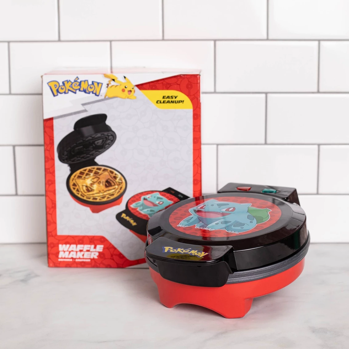 Flash Sale ✨ Pokemon Bulbasaur Round Waffle Maker ✔️ 7 Flash Sale ✨ Pokemon Bulbasaur Round Waffle Maker ✔️ - Image 7