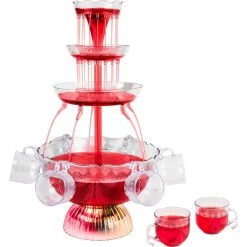 Top 10 😍 Nostalgia Electrics 3 Tier Lighted Party Fountain ❤️