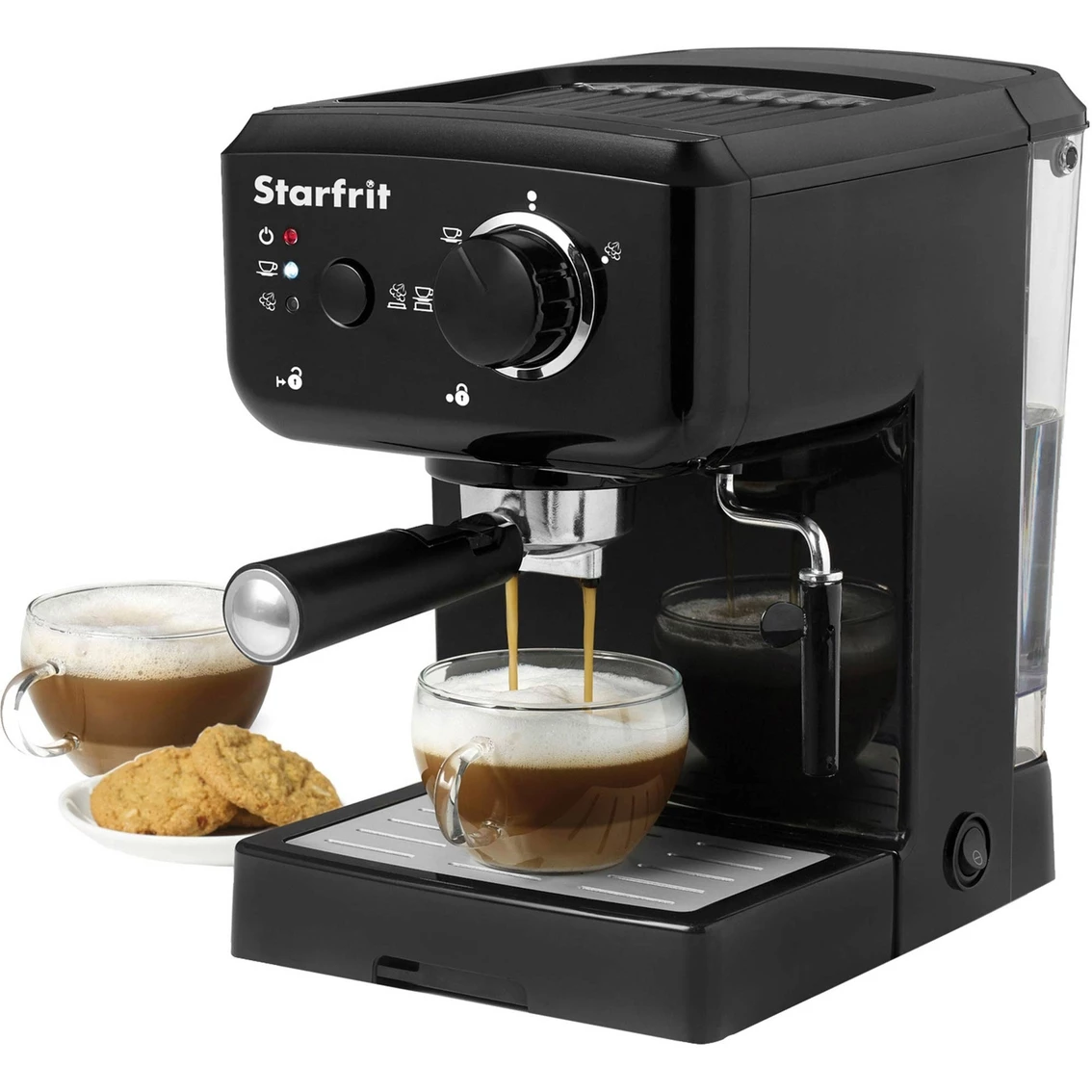 Discount π Starfrit 1100W Espresso And Cappuccino Machine π 1 Discount π Starfrit 1100W Espresso And Cappuccino Machine π