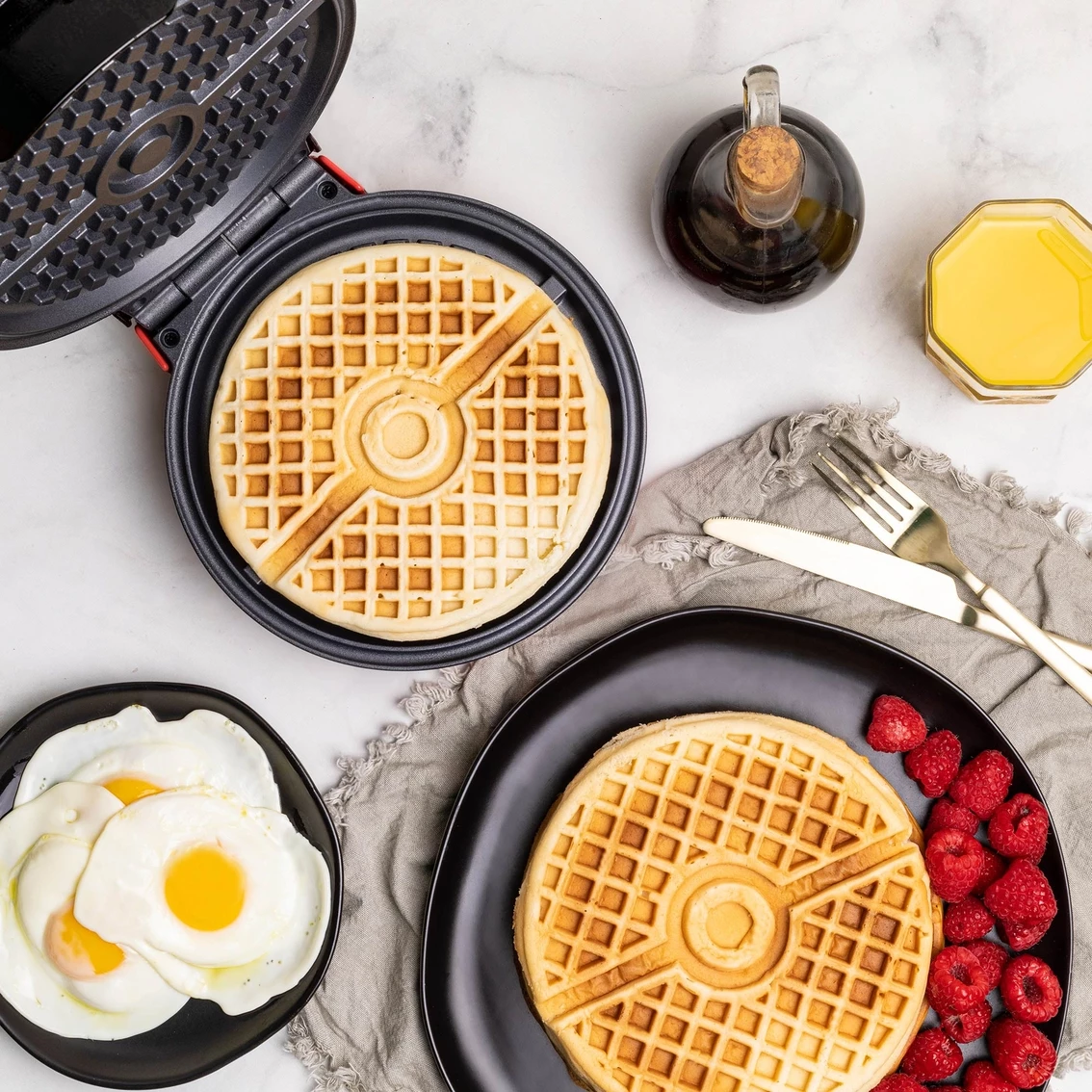 Hot Sale π Pokemon Pokeball Waffle Maker β 8 Hot Sale π Pokemon Pokeball Waffle Maker β - Image 8