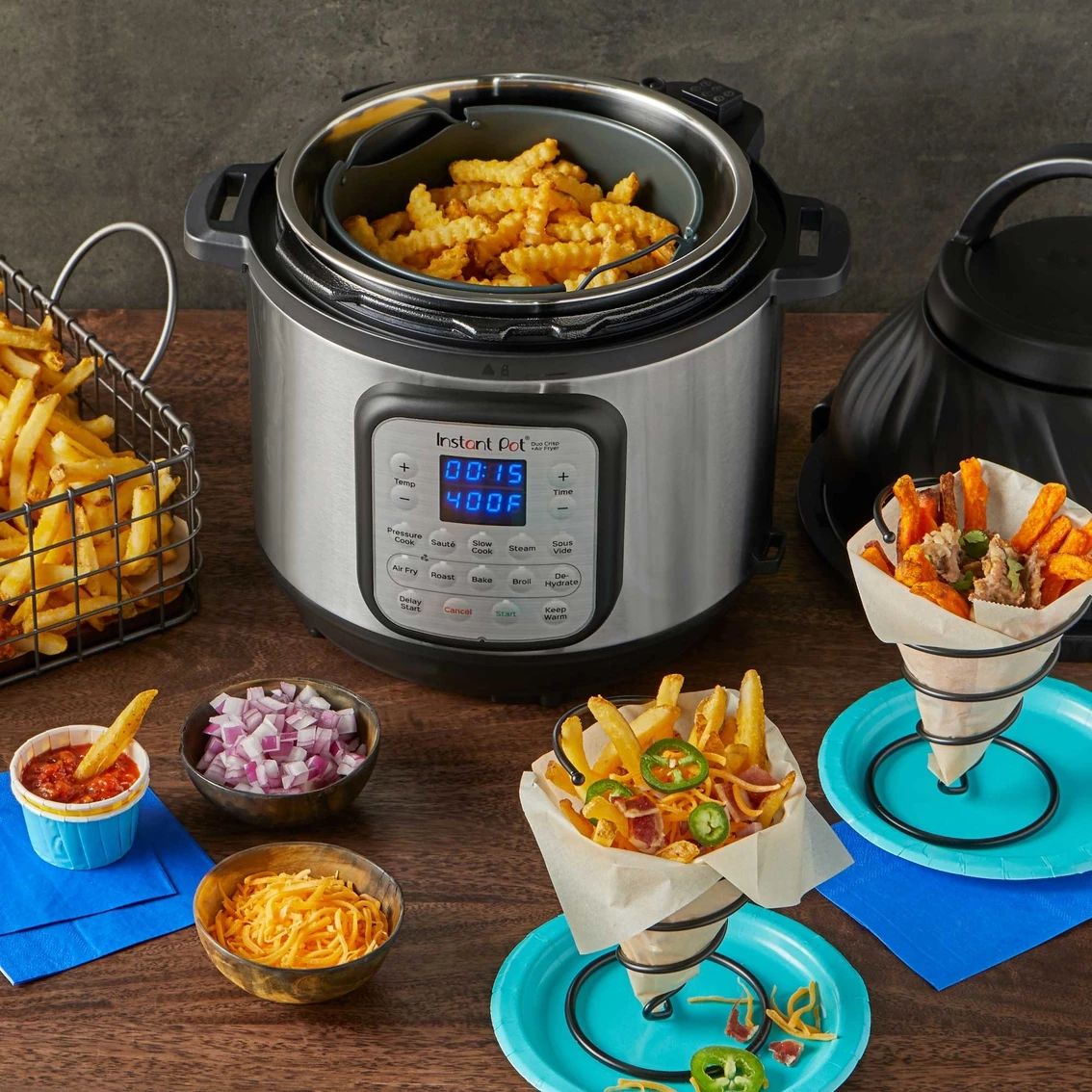 Brand new π Instant Pot Duo Crisp Multi Use Programmable Pressure Cooker And Air Fryer Combo β€οΈ 6 Brand new π Instant Pot Duo Crisp Multi Use Programmable Pressure Cooker And Air Fryer Combo β€οΈ - Image 6