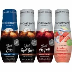 New 👏 SodaStream Diet Fountain Variety 4 Pk. 😉