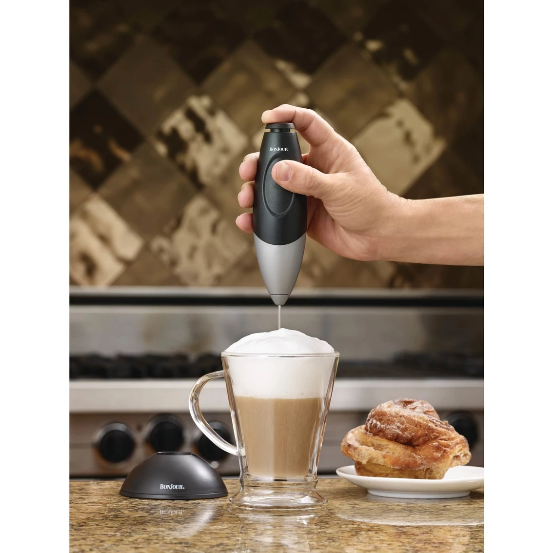 Top 10 ❤️ BonJour Primo Latte Rechargeable Handheld Milk Frother ❤️ 3 Top 10 ❤️ BonJour Primo Latte Rechargeable Handheld Milk Frother ❤️ - Image 3