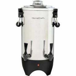 Outlet 🔔 HomeCraft Stainless Steel 45 Cup Coffee Urn 👏